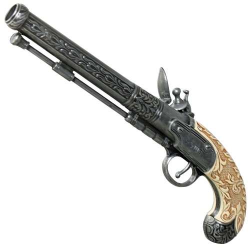 Preview: Kolser, Deko, Steinschlosspistole, Sammler Pistole, historische Pistole,